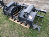 Stout Skid Steer Brush Grapple XHD84-6 Complete With Hoses and Ends