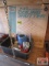 New Ceiling Shutter and Tub of Bolts, Rivet Guns, Duct Tape, New Tarp Clamps, Oil Can
