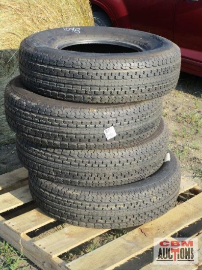 4 New ST235/85R16 TurnPike Trailer Tires