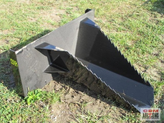 40" Skid Steer Tree Spade Ditch Bucket