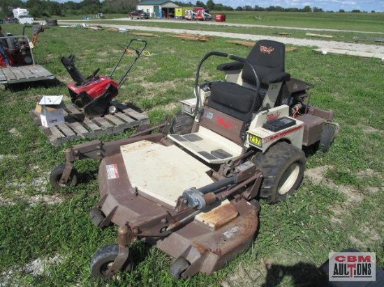 2004 Grasshopper 725 Front Mount Zero Turn Mower 61" Deck 25hp Kubota S#5416783