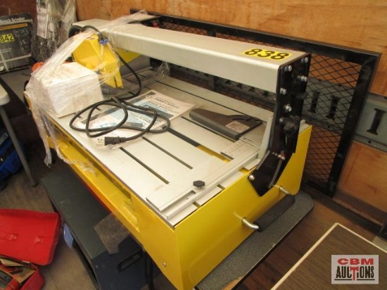 New QEP 8" Tile Blade, 24" Bridge Saw With Stand