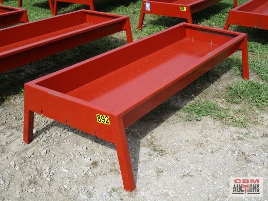 Steel Cattle Feed Bunk 28"x 90"