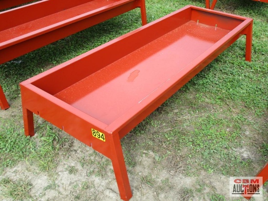 Steel Cattle Feed Bunk 28"x 90"