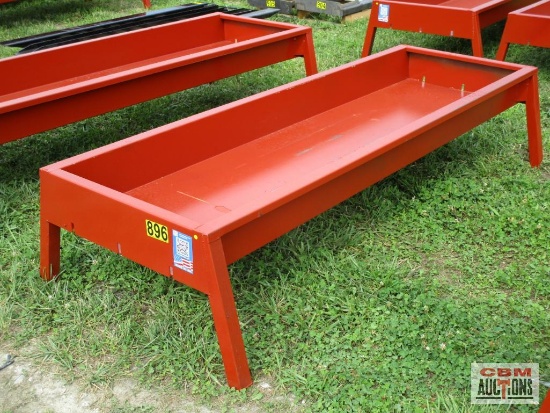 Steel Cattle Feed Bunk 28"x 90"