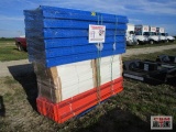 New Extra Heavy Duty Warehouse Racking Makes 39' Of Shelving With 4 Levels