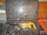 Dewalt Concrete Hammer Drill D25553 WIth Bits Works