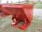 2 Cu Yd Stackable Self Dumping Trash Debris Hopper With Fork Pockets Weighs #638