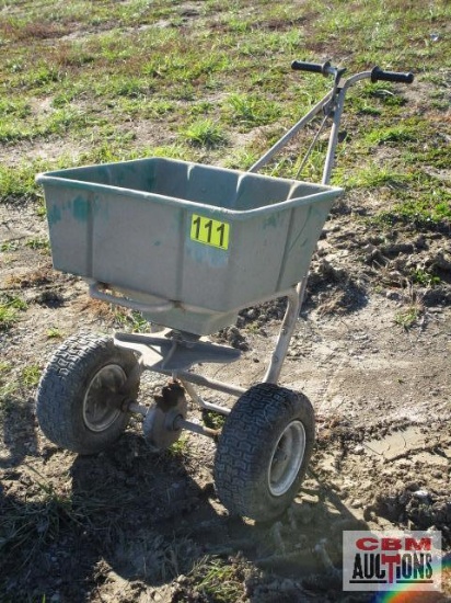 Lesco Stainless Steel Fertilizer Push Spreader