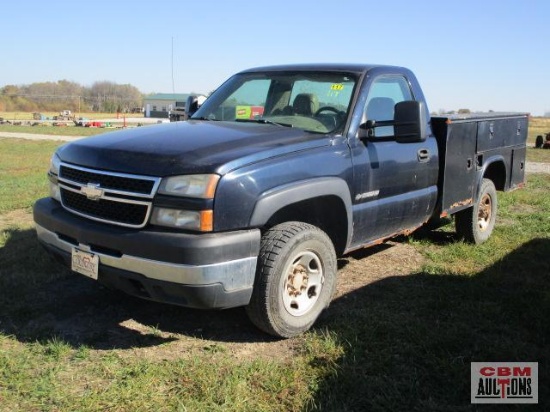 2006 Chevrolet Silverado Pickup Truck, VIN # 1GBHK24U36E249060
