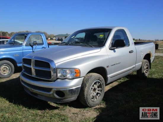 2002 Dodge Ram Pickup Pickup Truck, VIN # 1D7HA16N02J213946