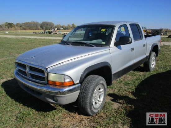 2003 Dodge Dakota Pickup Truck, VIN # 1D7HG48N03S151960