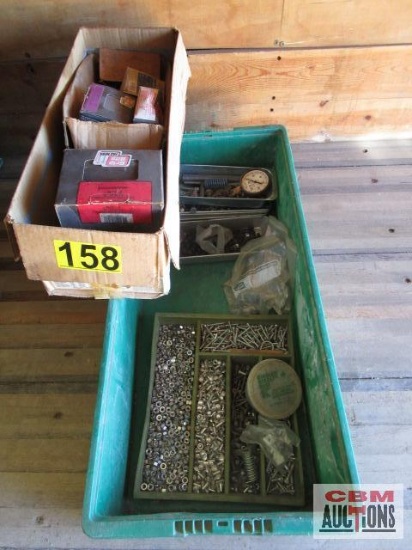 Assorted Bolts, Nails, Screws - Tote NOT Included