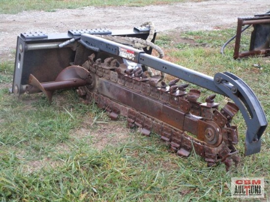 Bobcat LT313 Trencher With 6" Combo Rock and Dirt Chain S#0816 1207097