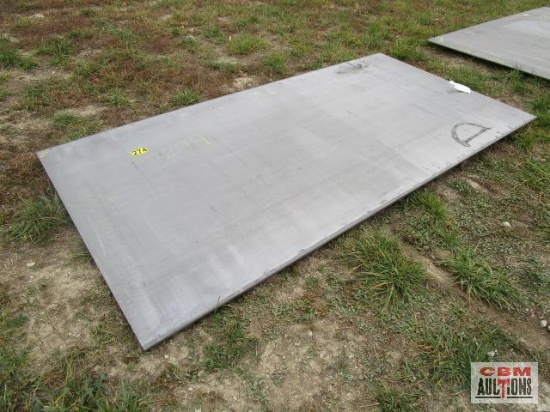 1/2" Plate Steel - Road Plates 60"x120" GR836 Weighs #983