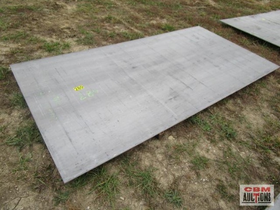 3/8" Plate Steel - Road Plates 60"x120" GR836 Weighs #766