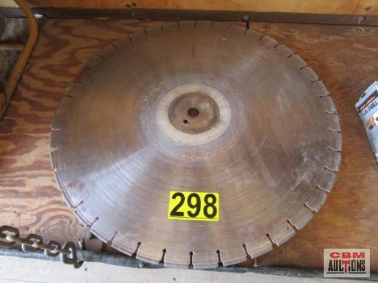 Used 24" Concrete Diamond Blade