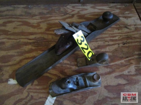 3 Hand Wood Working Planes