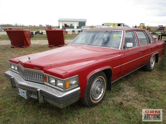 1978 Cadillac Sedan Deville Power Windows, Cruise Control, Power Seats, AM/FM Radio, Power Antenna,