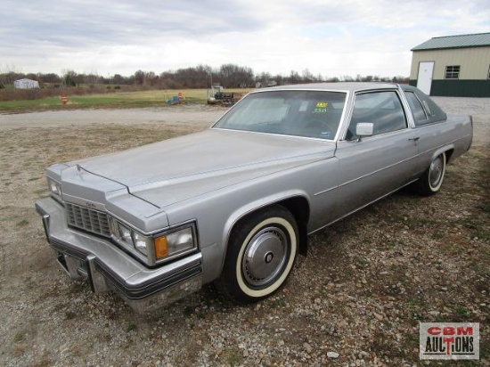 1977 Cadillac Coupe Deville Power Windows, Cruise Control, Power Seats, AM/FM Radio, Power Antenna,