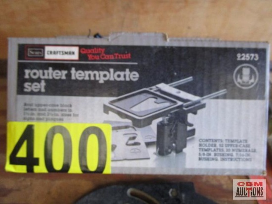 Router Template Set, Deluxe Router Guide