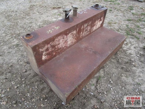 Split L Shape Steel Fuel Transfer Tank