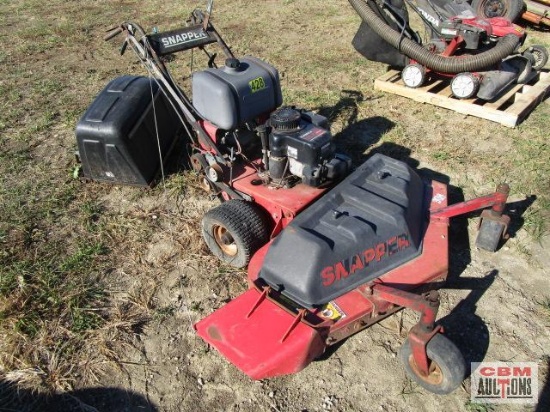 48" Snapper Walk Behind Mower Belt Drive With Bagger Runs