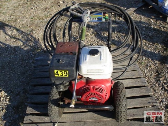 Excell Pressure Washer ,13 Hp Honda, 4 GPM 3,500 PSI Seller Said It Works