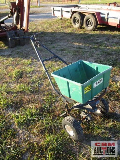 Lesco Broadcast Push Fertilizer Spreader