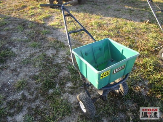 Lesco Broadcast Push Fertilizer Spreader