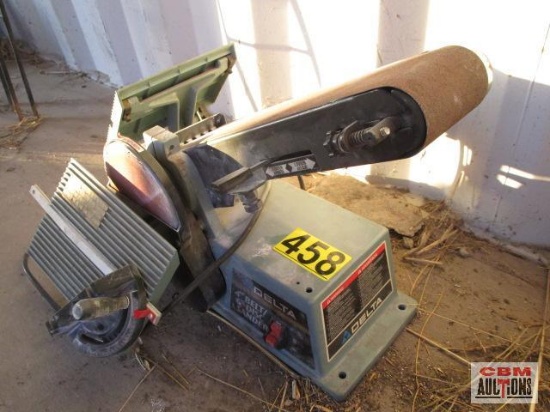 Delta 4" Belt With 6" Disc Sander Runs