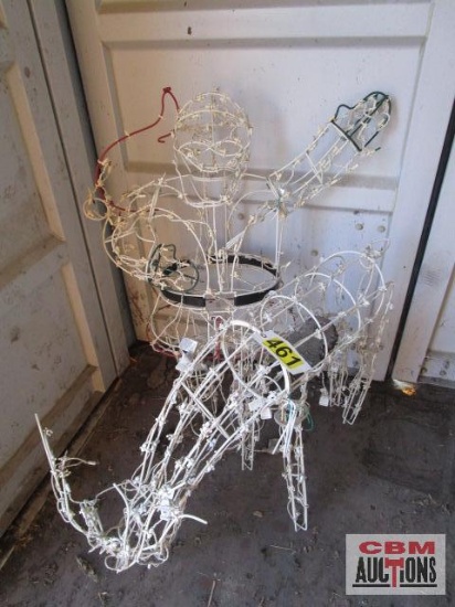 Christmas Reindeer And Santa Claus