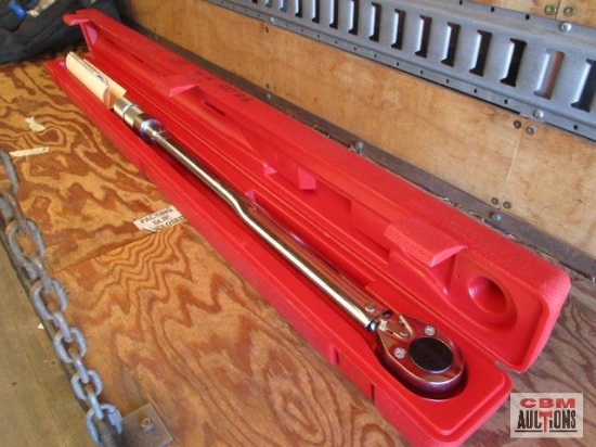 Proto 3/4" Torque Wrench With Case