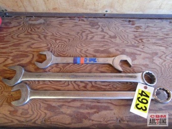 3- Wrenches 1-1 7/8" 2-2"