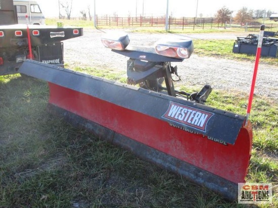 9' Western Ultra Mount Pro Plus W/ Quad Ultra Finish, Snow Plow Only Split Off From Lot 503 1999