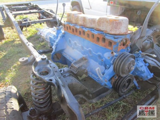 1985 Ford F-150 Pickup Truck Rolling Chasse , VIN # 1FTEF14Y5FKB48989