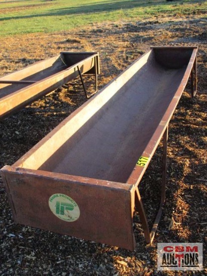 Prairie Products Steel Cattle Feed Bunks 24" x 12'