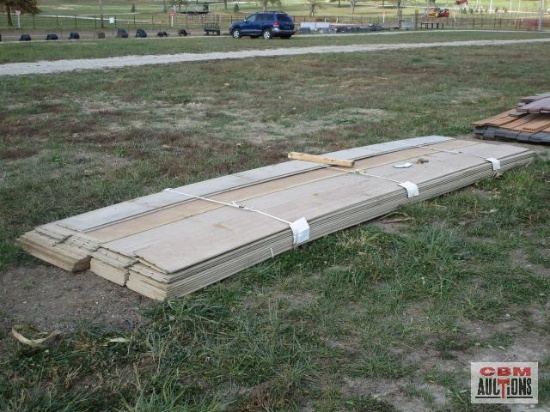 Approx 7 - 7/16" x 24" x 16' Textured Soffit Approx 14- 7/16" x 12" x 16' Smart Lap Siding Approx