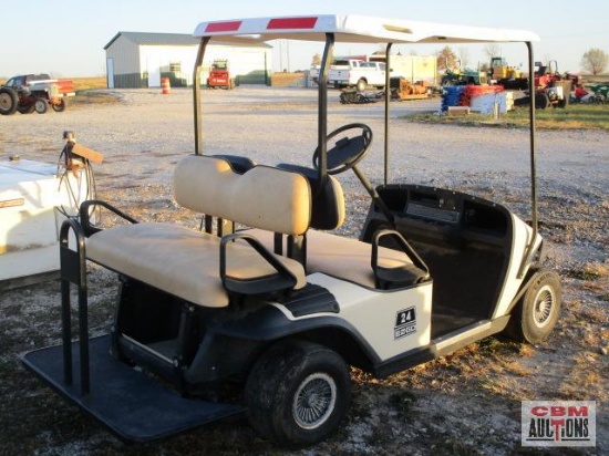 EZ-GO Golf Cart, 4 Passenger, Electric With Charger, Batteries Died, Seller Said Works