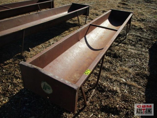 Prairie Products Steel Cattle Feed Bunks 24" x 12'