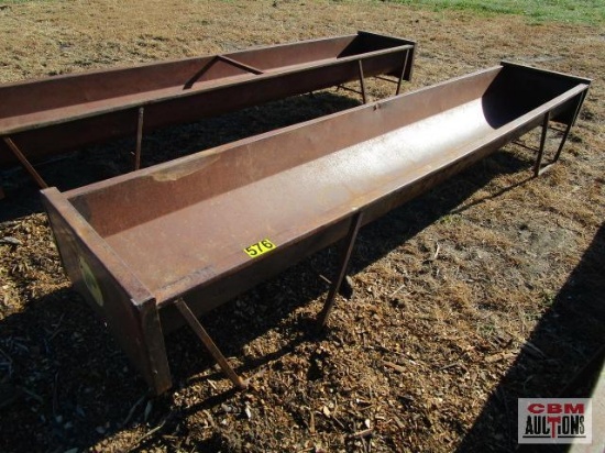 Prairie Products Steel Cattle Feed Bunks 24" x 12'