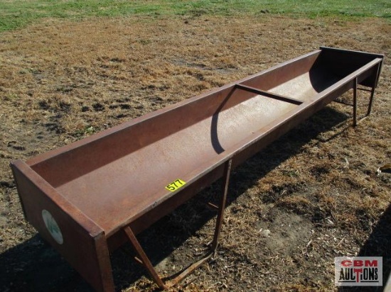 Prairie Products Steel Cattle Feed Bunks 24" x 12'