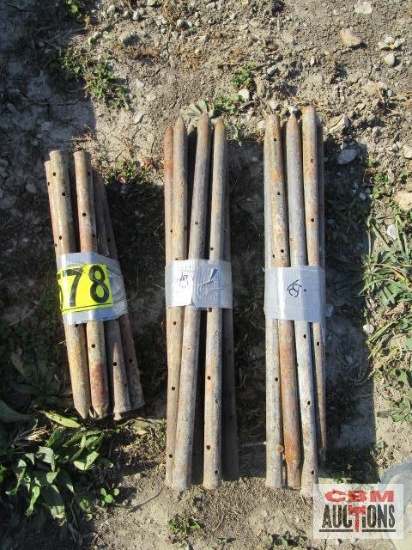 3 Bundles Of Concrete Pins 12",18", 18" 30 Pins Total