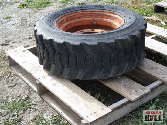 Bobcat 10 x16.5 Tire and Wheel