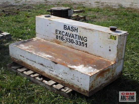 L Shaped Steel Fuel Transfer Tank
