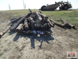 Pile Of Firewood Logs NO Cutting Or Splitting Them On-Site