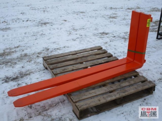Unused TMG-360 60-in Class 3 Forged Steel Forklift Forks (3 ton capacity) Class 3 Forklift