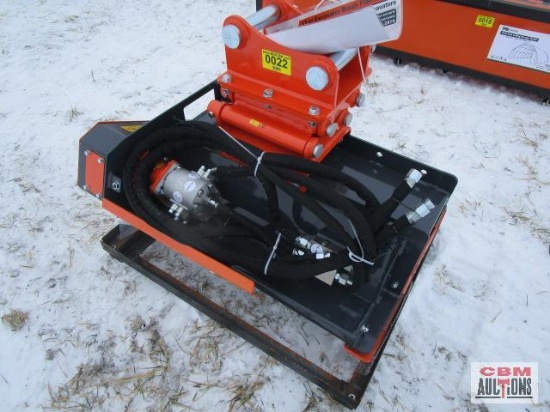 Unused TMG-EFM32 32-in Excavator Brush Flail Mower for 3 to 5 Ton Excavators Specifications: