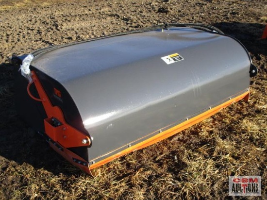 Unused TMG-PS72 72" Pick Up Broom Sweeper Skid Steer Attachment Specifications: Working width: 72"
