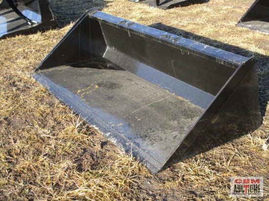78" Skid Steer Smooth Bucket Weighs #520